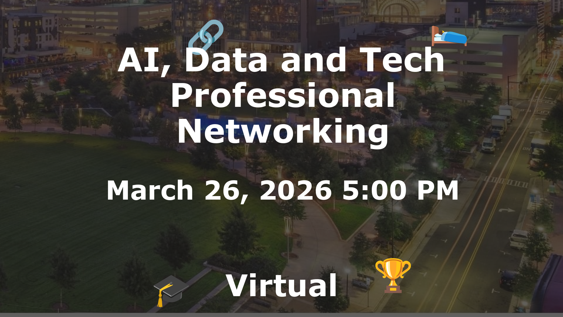 AI, Data and Tech Professional Networking event image